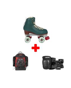 PACK DE PATINES QUAD CHAYA MELROSE PREMIUM JUNIPER GREEN