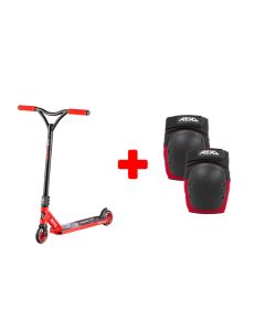 PACK SCOOTER FREESTYLE BESTIAL WOLF BOOSTER B18 ROJO