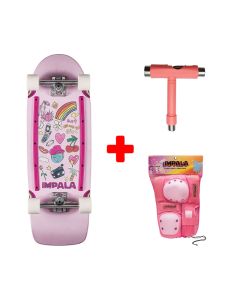 PACK DE SHORTBOARD IMPALA LATIS ART BABY GIRL 31''