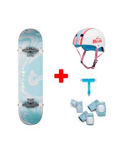 PACK SKATEBOARD IMPALA COSMOS AZUL 8''