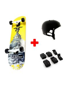 PACK SKATEBOARD INICIACIÓN KRF METROPOLIS