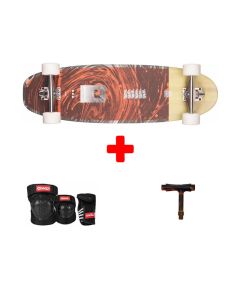 PACK DE SURFSKATE GLOBE COSTA ON SHORE-LOW 31’