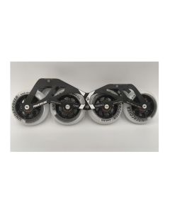 POWERSLIDE CORE X-PERIENCE 4X84MM 3X110MM 259MM  + UNDERCOVER RAW 84MM 85A FRAME PACK (SAMPLE)