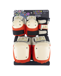 PACK PROTECCIONES 187 SIX PACK NATURAL-NARANJA