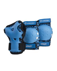 PACK PROTECCIONES FLYING EAGLE JUNIOR CELLER AZUL