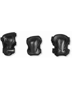 PACK PROTECCIONES ROLLERBLADE EVO GEAR NEGRO