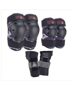 PACK PROTECCIONES TRIPLE 8 CAMUFLAJE