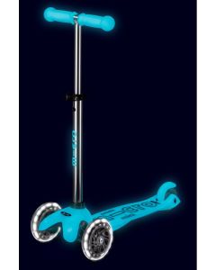 MINI MICRO DELUXE GLOW AQUA SCOOTEr