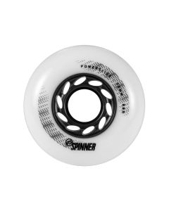 RUEDAS POWERSLIDE SPINNER 72MM 88A BLANCO MATE (PACK 4)