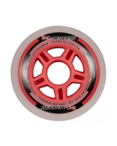 POWERSLIDE PS ONE 84MM 82A RED WHEELS (PACK 4)