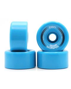 RUEDAS QUAD ZEN RADAR 62MM 85A AZUL (PACK 4)