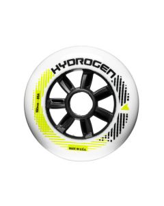ROLLERBLADE HYDROGEN 100MM 85A WHITE-YELLOW WHEELS (8 PACK)