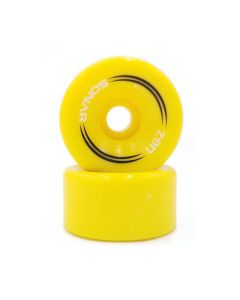 RUEDAS QUAD ZEN RADAR 62MM 85A AMARILLA (PACK 4)