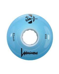 QUAD LED LUMINOUS 62MM 85A BLUE GLOW WHEEL (UNIT)
