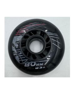 FLYING EAGLE 80MM 85A BLACK-GREY-RED WHEEL (UNIT) (SAMPLE)