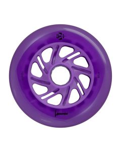 RUEDA LED LUMINOUS 110MM 85A PURPLE (UNIDAD)