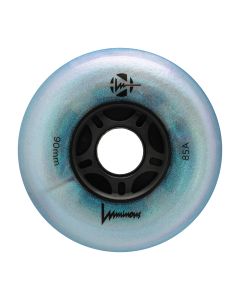 LED LUMINOUS 90MM 85A BLACK PEARL WHEEL (UNIT)