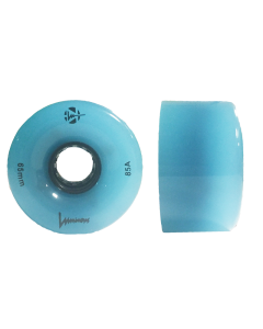 RUEDA LONGBOARD LUMINOUS LED 70MMX51MM 85A AZUL GLOW (UNIDAD)