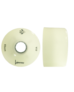 RUEDA LONGBOARD LUMINOUS LED 70MMX51MM 85A BLANCO GLOW (UNIDAD)
