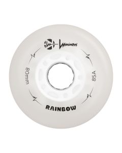 RUEDA LUMINOUS LED RAINBOW 80MM 85A (UNIDAD)