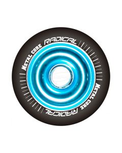 RUEDA METAL CORE NEGRO-AZUL 100MM