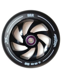RUEDA PATINETE AO SPIRAL 125MM ABEC 9 NEGRO