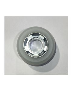 POWERSLIDE 58MM WHITE-PLATA NO LOGO WHEEL (UNIT) (SAMPLE)