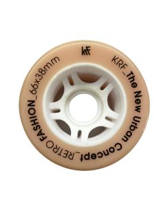 KRF RETRO LISA 66MMX38MM PINK QUAD WHEEL (UNIT)