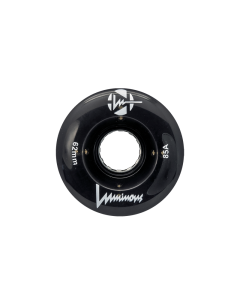 LUMINOUS 62MM 85A BLACK QUAD WHEEL (UNIT)