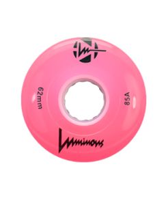 RUEDA QUAD LED LUMINOUS 62MM 85A ROSA (UNIDAD)