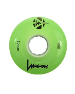 RUEDA QUAD LED LUMINOUS 62MM 85A VERDE (UNIDAD)