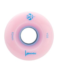 RUEDA QUAD LED LUMINOUS 62MMX34MM 85A PINK-LIGHT BLUE (UNIDAD)
