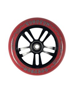RUEDA SCOOTER AO QUADRUM V3-5HOLE RED 110MM ABEC 9 (UNIDAD)