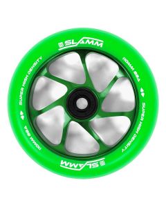 SLAMM TEAM 110MM GREEN WHEEL (UNIT)