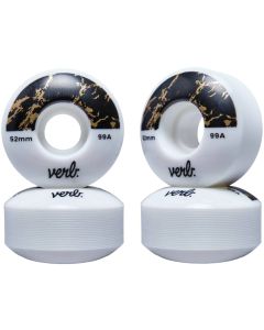 RUEDA SKATE VERB DIP 52MM MARBEL BLACK (PACK 4)