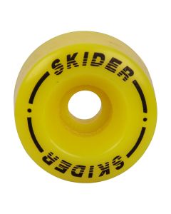 RUEDA SKATEQUAD SKIDER AMARILLA 58MM (UNIDAD)