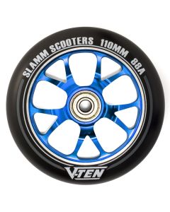 SLAMM V-TEN II WHEEL 110MM BLUE (UNIT)