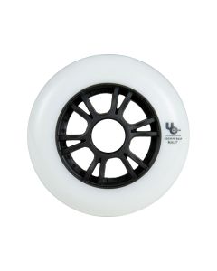 UNDERCOVER TEAM 100MM 86A WHITE WHEEL (4 PACK)