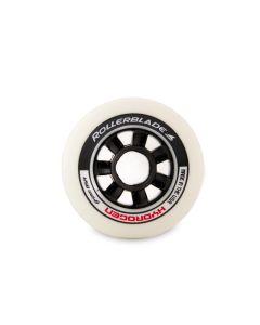RUEDAS ROLLERBLADE HYDROGEN 84MM 85A BLANCO-NEGRO (PACK 8)