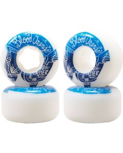 RUEDAS BLOOD ORANGE STREET RAW ROUNDED 52MM 99A AZUL (PACK 4)