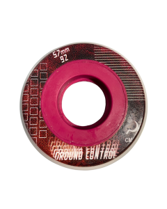 GROUND CONTROL 57MM 92A WHITE-PURPLE WHEELS (4 PACK)
