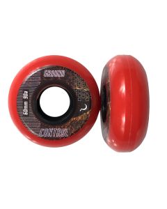 WHEELS GROUND CONTROL EARTH CITY 60MM 90A RED (PACK 4)