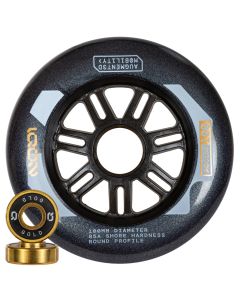 RUEDAS IQON ACCESS COMBO DARK GREY 100MM 85A (PACK 3)