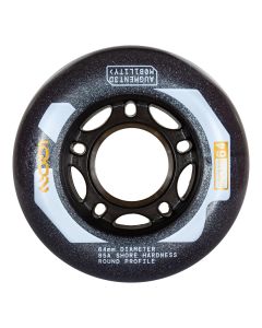 RUEDAS IQON ACCESS DARK GREY 64MM 85A (PACK 4)