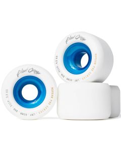 LONGBOARD BLOOD ORANGE MORGAN PRO 65MM 84A BLUE CORE WHEELS (4 PACK)