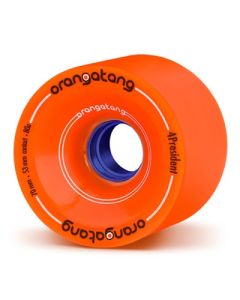 RUEDAS LONGBOARD ORANGATANG 4 PRESIDENT 70MM 80A NARANJA (PACK 4)