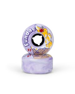 RUEDAS MOXI FUNDAE 57MM 92A LAVENDER LILA (PACK 4)