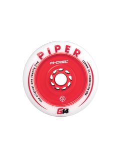 RUEDAS PIPER G14 DISC F1 125MM 86A DISC STANDARD NATURAL-RED (PACK 6)