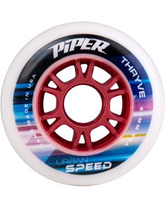 RUEDAS PIPER THRYVE XFAST 84MM 85A NATURAL-RED (PACK 4)