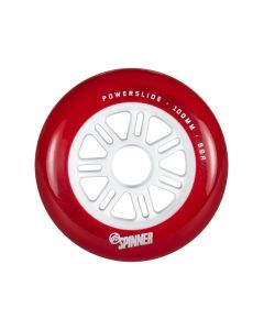 RUEDAS POWERSLIDE SPINNER 100MM 88A ROJO (PACK 3)